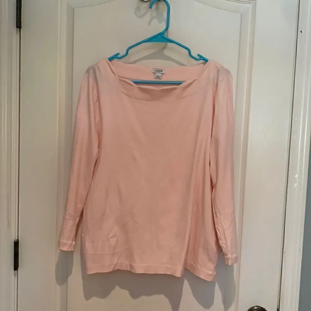 j Crew  pink scalloped collar too.L. never worn